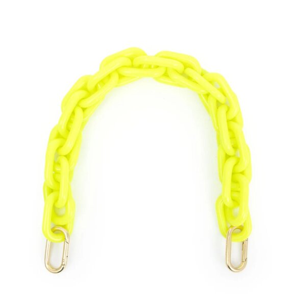 Clare V Handbags - CLARE V Neon Acrylic Shortie Strap